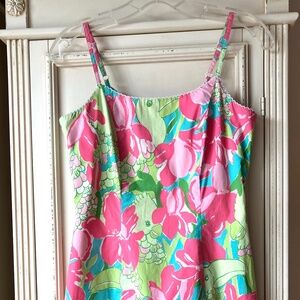 Lilly Pulitzer Women Strappy Stretch Shift Dress-Excellent Condition